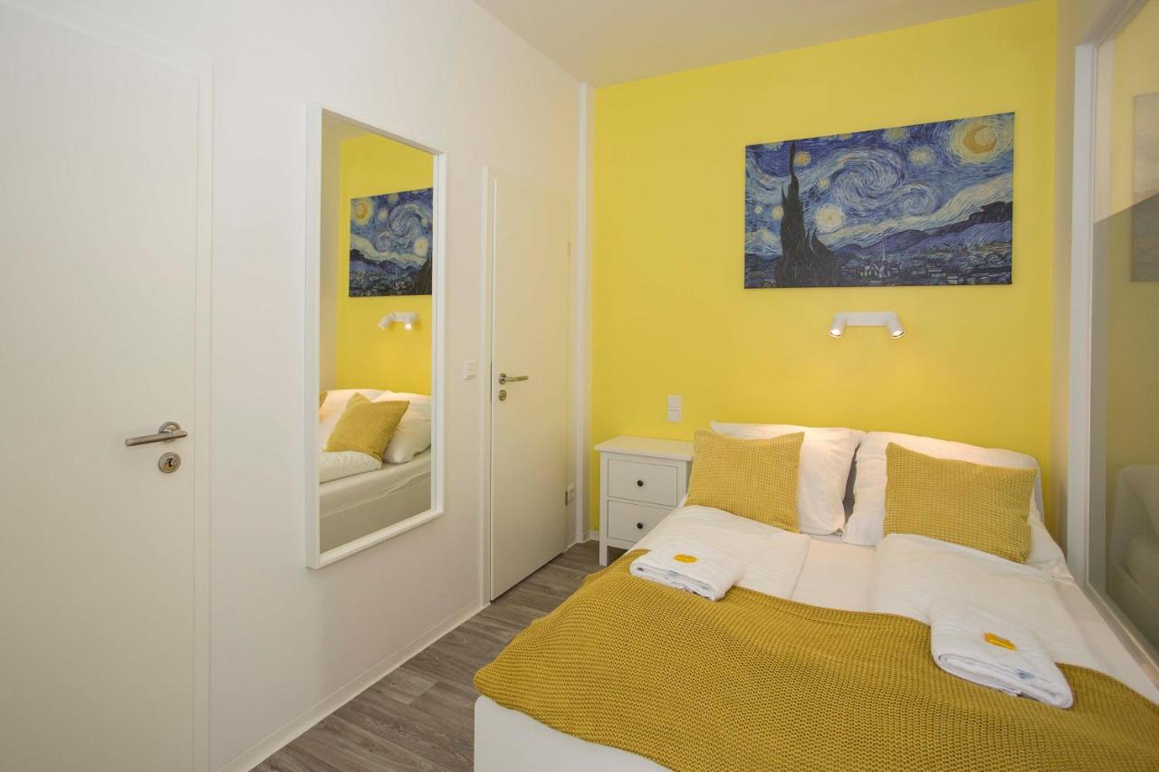 Zentral Gelegene, Helle Studio Apartments Nürnberg Eksteriør bilde