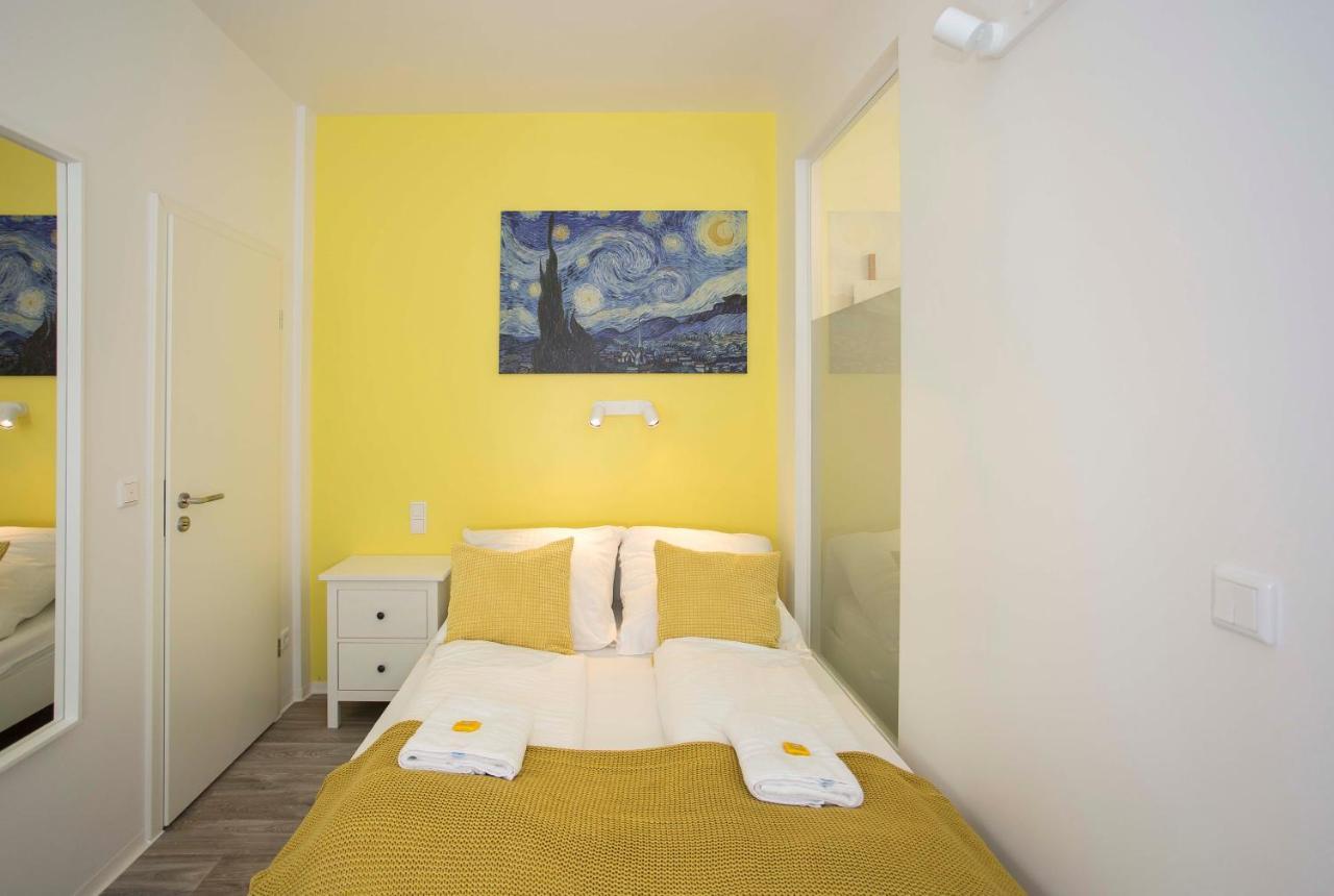 Zentral Gelegene, Helle Studio Apartments Nürnberg Eksteriør bilde