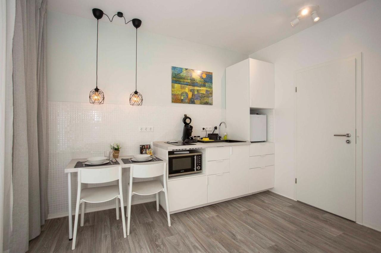 Zentral Gelegene, Helle Studio Apartments Nürnberg Eksteriør bilde